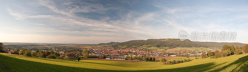 秋季全景 Spaichingen 2010 德国